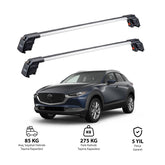 MAZDA CX 30 2020-2025 TRX2 Thunder Carrier Barres transversales pour galerie de toit 2 barres